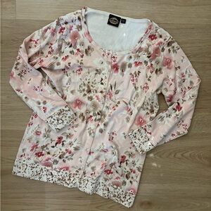 Laquer Button Down Cardigan